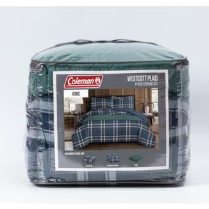 Coleman Westcott Plaid 4 Piece Bedding Set