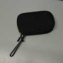 FYY Travel Cable Organizer Pouch Electronic Accessories Carry Case Portable Waterproof Double Layers All-in-One Storage Bag for Cord, Charger, Phone, Earphone Black, Small 