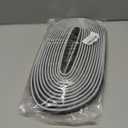 Weather Stripping Door Seal Strip - Soundproof Q-Shaped Foam for Exterior Door Frame, Large Gap Seal, Noise Cancelling, Easy to Install (Black, 26FT)