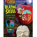 Pumpkin Masters Blazing Skull Complete Carving & Lighting Kit
