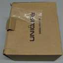 Uniclife Metal Tip Jar for Bartenders, 6" x 4" x 5", Tips Jar Tip Box with Lock, Tip Bucket Money Storage Container Cash Collection Boxes for Bars Restaurants Cafes, Donation Box Suggestion Boxes