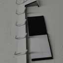 WEBI Over The Door Hooks:Door Hanger Over The Door Towel Rack,Door Coat Towel Hanger Door Coat Rack 6 Hooks for Hanging Clothes,Jacket,Hats,Bathroom,White (1 Pack)