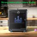 Creality Officiali 4PCS Shock-Absorbing Silicone Pad,Strong Flexibility,Stable Adsorption and Reduce Noise,Compatible with Creality Hi/ K1/K1 Max/K1C/K1 SE/Ender-3 V3/Ender-3 V3 Plus 3D Printer