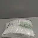 Nanspring Beige White Linen Curtains 84 Inches Long for Living Room Privacy Coastal Decor Semi Sheer Curtain Back Tab and Rod Pocket Light Filtering Drapes for Bedroom, 2 Panels 40 X 84