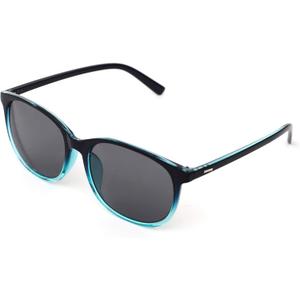 Jcerki Oversize Frame Polarized Nearsighted Sunglasses -2.50 Strength Myopia Glasses - Men and Women - Lightweight Distance Glasses