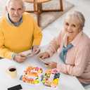 60 Set Cardboard Number for Charcuterie 10.2'' Fillable Tray Charcuterie Paper Box for 60th Birthday Anniversary Party Decorations Chocolate Candy Cupcake Container