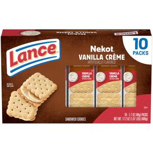Lance Vanilla Flavored Crme, 10 Count 1.7 Oz (EXP 12/26/26)