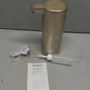 Automatic Foaming Soap Dispenser,4-Level Adjustable Foam, Wall Mount,USB Rechargeable,12.8oz/ 380ml,Touchless Hand & Dish Soap Dispenser for Bathroom, Kitchen,Hotel, Restaurant (Champagne Gold)