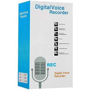 64GB Digital Voice Recorder Voice Activated Recorder with Playback, Portable Audio Recorder, Portable Recording Device with AI Noise Reduction, Portable Audio Recorder for Meeting/Course