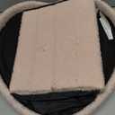 B FSOBEIIALEO Storage Ottoman Cube, Heart Shaped Ottomans with Storage Foot Stool Footrest for Lving Room, Boucle Ottoman Seat for Dorm Room, Faux Teddy Fur, Pink 15"x15"x15"