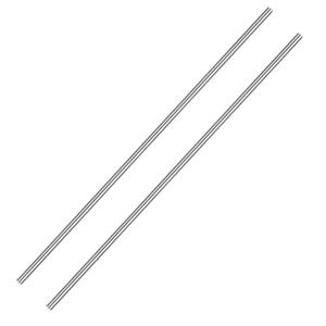 2PCS 8mm x 500mm Steel Rod Linear Rod Motion Shaft for 3D Printer and DIY Craft Tool (500mm, 2)