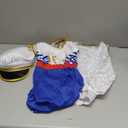 EraSpooky Womens Yacht Captain Costume Adult Sailor Dress Nautical Attire (Small)