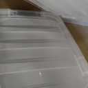 IRIS USA 4-Pack 19 Quart Storage Bins with Lids, Clear