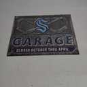 Kraken Sign (KRKN METAL GARAGE SIGN)