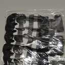 SCENEREAL Anti Slip Dog Sock to Prevent Licking Paws for Hardwood Floors, Boots & Paw Protector Shoes for Hot/Cold Pavement with Grippers, Double Sides Grips for Small Medium Large Senior Dogs, L (Two Paws(Pack of 6)-Black)