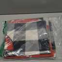 Valentine's Day Forever Love You Throw Pillow Covers 18x18 Set of 4 Buffalo Plaid Bow Truck Valentine Heart Wedding Cushion Case Decoration for Sofa Couch