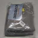 DWCN Grey Blackout Curtains for Half Window, Thermal Insulated Energy Saving Room Darkening Curtains for Kitchen/Bedroom (W60 x L36 inch, Set of 2 Panels, Top of Rod Pocket)