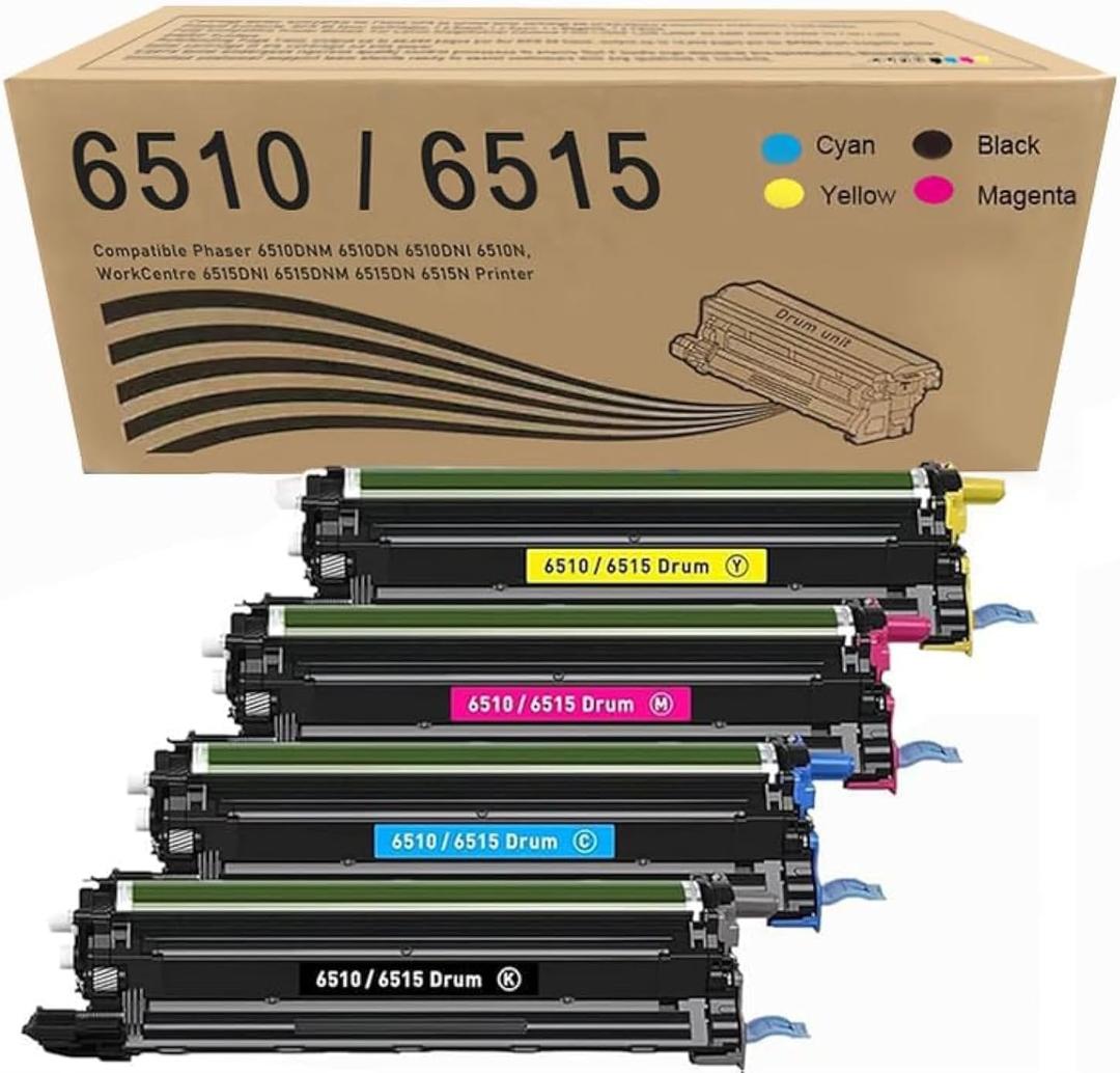 Phaser 6510 WorkCentre 6515 Drum Unit Cartridge for Xerox 108R01417 108R01418 108R01419 108R01420 Imaging Unit for Xerox WorkCentre 6515 Phaser 6510 Printer Drum