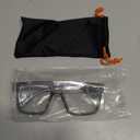Photochromic Anti Bluelight UV400 Auto-Darkening Clear to Smoke Lens Transitional ANSI Z87.1 Safety SunglassesGlasses