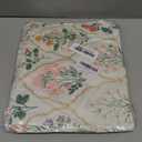 Horaldaily Spring Tablecloth 6084 Inch Oval, Beige Vintage Art Deco Floral Washable Seasonal Table Cover for Party Picnic Dinner Decor