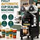 WantJoin Cup Sealing Machine Automatic Commercial Boba Sealer