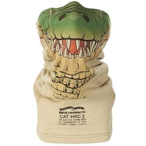 BENCHMARK FR Flame Resistant Face Mask Neck Gaiter - CAT2 (Gator, Beige)