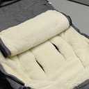 Momcozy Stroller Footmuff | Universal, Weather-Proof, Warm Stroller Bunting Bag | Extendable Winter Cover | Adjustable Buckle (Gray)