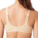 Wacoal Women's Simone Sport Unlined Full Coverage Underwire Sports Bra, 855170. 40C (Beige)