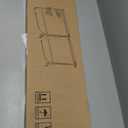 Kitstorack 2-Pack Dark Gray Long Sofa Table Behind Couch, Adjustable Height (25"-33") & 2 Power Outlets, Narrow Console Table, 5.9" D x 79" L, Thin, Split Design for Separate Use (Grey)