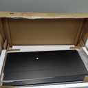 TaoHFE Black Bathroom Over The Toilet Storage Cabinet,Wall Medicine Cabinet Organizer with 2 Door Adjustable Shelves,Wooden Modern Bathroom Shelves Wall Mounted Laundry Room