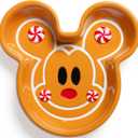 Disney Mickey Mouse Gingerbread Cookie Soap Dish - Christmas & Holiday Season Bathroom Dcor Sponge Holder