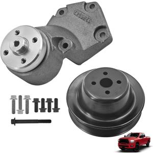 3911202 3285947 Fan Support Bracket with Pulley & Bolts for Cummins Replace# 3910597 3281875 3285949 3908802 3910593 3911203 3914463