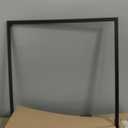 JCJMY 24x24 Picture Frame Black with 20x20 Mat, Display Photo 20x20 with Mat or 24 x 24 Without Mat, Wall Hanging Large 24x24 Poster Frame with Shatter Resistant Plexiglass, Black