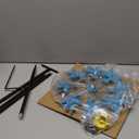 Viveta Wind Spinners for Yard and Garden, Hummingbird Wind Spinners with Metal Stake, 57.5" Double Wind Spinner Yard Art Decor for Patio Lawn Garden