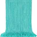 VLUV 36Pcs Beaded Necklace, Mardi Gras Beads Necklaces Accessories, 33 Inch Bead Costume for Women Man, Festival Parade Throw Supplies