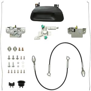Tailgate Hardware Rebuild Kit Compatible with Ford F150 1997-2003 Super Duty F250 F350 1999-2007 Replace 72958 Handle Cable Latch (72958)