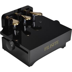 Piano Pedal Extender for Kids, Solid Wood Adjustable Piano Foot Pedal Extender with 3 Pedal(Black)
