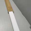 DUOFIRE Privacy Window Film Frosted Glass Film Matte White Static Cling Glass Film No Glue Anti-UV Window Sticker Non Adhesive for Privacy Office Meeting Room Bathroom Living Room DS001W 35.4x78.7in