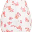Mud Pie Large Pink Glass Flower Vase