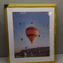 JCJMY 20x24 Picture Frame with 16x20 Mat, Display Photo 16x20 with Mat or 20 x 24 Without Mat, Wall Hanging Large 20 by 24 Poster Frame with Plexiglass, Gold