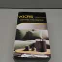 Small Portable Space Heater for Indoor Use - VOCRS 1500W PTC Electric Heater with Thermostat, Remote Control, 12H Timer, Eco and Fan Mode, Rapid and Safe Heating for Bedroom, Office