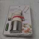 iSi North America Creative Whip (1/2 Pt) - Whipped Cream Dispenser with Silicone Handle - Stainless Steel Kitchen Tool for Sweet/Vegan - Non-Dairy Recipes, Mousses, Dips, Cocktail Foams (Ivory)