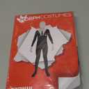 Morphsuits Slenderman Costume for Kids, Scary Costumes, Boys Halloween Costume (Large, White, Black)
