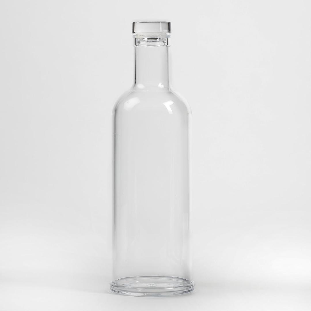 American Metalcraft WB32 Water Bottle, Clear, 33-Ounces