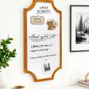 Dry Erase Board for Wall, 15.7" x 31.5", Frame Magnet Board for Wall Decorative, Aesthetic Whiteboard, Use as Bedroom, Dorm Room, Home and Office Decor