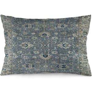 Antique Turkish Hereke Rug Print 12 Throw Pillow Cover 12"x20" Soft Velvet Decorative Throw Pillow Case Cushion Case for Home Decor Living Room Bed Couch Car