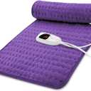 40X20 Inch Electric Heating pad for Back Neck Shoulder Knee Arms Legs- Electric Heat Pads with 6 Heat Settings & Auto Shut Off &Dry/Moist Heat Heating Pad for Birthday Mother Father Girl Men Women