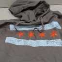Chicago Flag Retro Distressed Chi Town Windy City Pullover Hoodie,  2 XL