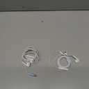 2 Pack-USB C Headphones for iPhone 17/16/15, Type C Earbuds Wired Earbuds with Microphone & Remote Control Noise Cancelling Earphones, Compatible with iPhone 17/16/15 Pro Max, iPad, Most USB C Jack (White)