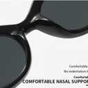 Retro Oval Sunglasses for Women Men - Vintage Y2K Trendy Designer Sunglasses